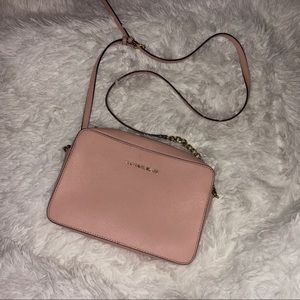 ✨Michael Kors✨Jet Set Saffiano Leather Crossbody